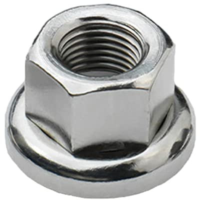 THINCAN 2pcs Metric9/10 3/8 Bicicleta Muerto Volante Delantero Y Trasero Hubs Tornillos Bicicleta Carretera Ruedas Nueces Hub Integrado Lavadora