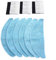 Kit de piezas de repuesto para aspiradora Cecotec para Conga 7490 Immortal 8290 Immortal 9/16 piezas Accesorios con trapeador y filtros (A)