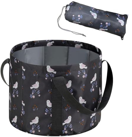 Jooehyer Portable Travel Foot Bath Tub Foot Soaking Bath Basin Portable Feet Home Pedicure Basin for Camping Washing