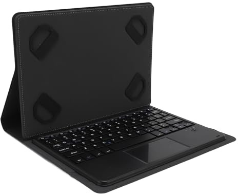 Yosoo Health Gear Custodia Universale con Tastiera per Tablet, Tastiera Bluetooth Magnetica Rimovibile con Touchpad, Batteria da 100 Ore, per Tablet da 9-11 Pollici
