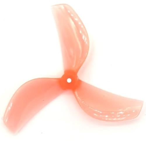 4 paia di eliche a 3 pale 1 mm 1,5 mm adatte for parti di droni stuzzicadenti da 45 mm RC FPV Racing Freestyle da 1,8 pollici(Macho Pink 1.5mm)