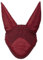 LeMieux Signature Fly Hood Fliegenhaube, burgunderfarben, XL