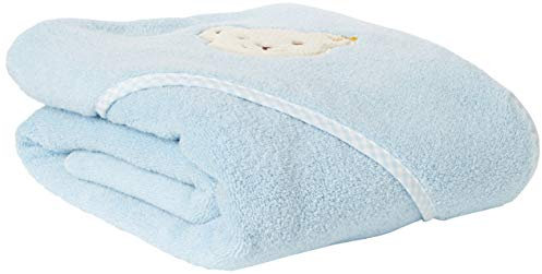 Steiff Unisex Baby Bath Towel with Hood Badetuch, Angel Falls, One Size