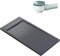 BERNSTEIN - Receveur de douche rectangulaire Gris Mat 160x80x4,5cm Bac douche Fonte minérale antidérapant + Bonde Dallmer Orio, Pente & Couvercle, Résistant & Durable - NEW YORK