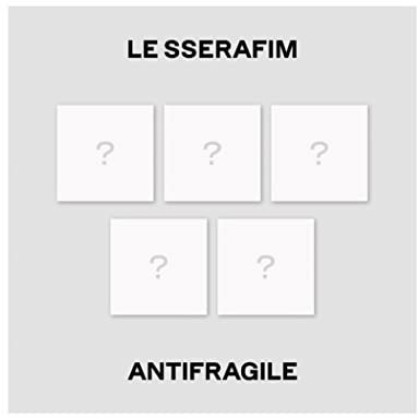 JYP Entertainment LE SSERAFIM - 2nd Mini Album ANTIFRAGILE (COMPACT Ver.) CD (Random ver.), SMK1348