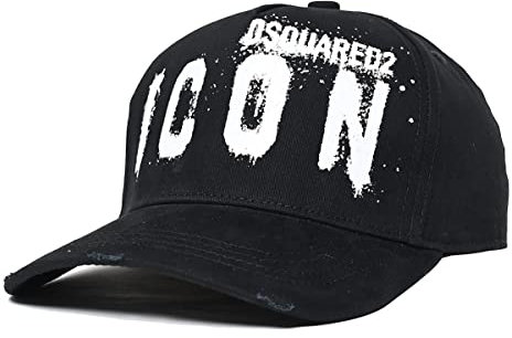 Undify Anime Baseballkappe ICON DSQUARED2 Mütze Snapback Mütze für Herren, Jungen, Mädchen, verstellbar, mehrfarbig, One size