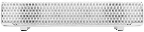 White Computer Speakers Mini Soundbar for Tv Pc Cpu with Usb Ar Compatible Sound Bar Speaker Desktop Small 50 Watt Wireless Bars Monitors Wired Smart Soubd Fir 24鈥?smart Space (White)