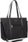 Twofold Tote Bag for Women, 17.3 Inch Shoulder Bag Large Handbags with Charging Port, Teacher Bag Work Bags for Women Satchel, Black