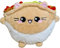 moodrush® 🥙 😺 Baby DÖNER Cat | Kebab Katze | Fast Food Plüschtier Kuscheltier Kebap Stofftier Kawaii Gyros Pita Kissen Kitty flauschig | waschbar, ca. 40 cm | Versand aus Deutschland
