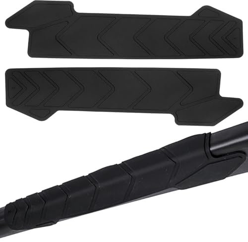 Oiieco Bike Chainstay Protector, 2 Pcs MTB Chain Rub Protector Adhesive Silicone Stickers Bicycle Frame Protection Tape Against Scratches and Damage, Durable Lightweight