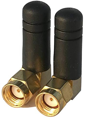 Cvoepobey 2 Piezas 3DBi 2,4 GHz Antena WiFi SMA Enrutador Macho Antenas Bluetooth MóDulo InaláMbrico Antena de 2,4G Antena Externa