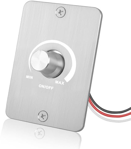 LED Dimmer 12V, 12V Dc-Dimmer, PWM-Dimmungsschalter, 5A Dimmer Für LED Lampen, Wanddimmer LED 12v, Geeignet Für Leuchten, Wohnmobile, Boote, Lkw, Caravans