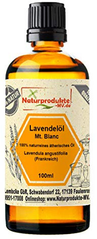 Lavendelöl 100 ml 100% naturreines ätherisches Öl