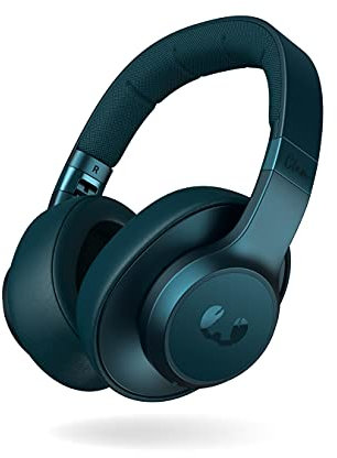 Fresh ’n Rebel Clam - ANC Headphones over-ear Petrol Blue, Cuffie Sovraurali Bluetooth senza fili con Active Noise Cancelling, Cavo di riserva, Blu Petrolio