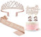 22 Geburtstagsdekorationen für Frauen einschließlich 22 Geburtstag Schärpe und Tiara, Kuchendekorationen und Geburtstagskerzen, 22. Geburtstag Geschenke für Happy 22 Birthday Party Favor Supplies