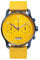 DeTomaso SORPASSO Chrono Giallo BLU Herren-Armbanduhr Analog Quarz Nylon Armband Gelb