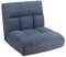 FLOGUOOR Bodenstuhl 42 Stufig Verstellbar, Bodensessel bis 180kg Belastbar, Bodensofa Bodensitzkissen (Dark Blue) 6202