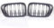 Parrilla Coche para BMW E46 para Coupe para Convertible para M3 2 para Puertas 1998 1999 2000 2001 2002 Capó Delantero Fibra Carbono Parrilla Riñón Parrilla Presión Rejillas Delanteras