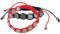 Ipetboom 1 Paio Bracciale Rosario Comunione Corda Uomo Cattolico Uomini Braccialetto Perline Tallone Bracciali Bracciale Regolabile Da Donna Lega Di Zinco
