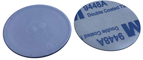 YARONGTECH NFC-Aufkleber, RFID-Anti-Metall auf Metall, 13,56 MHz, Durchmesser 25 mm, 8 Stück
