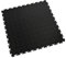 Fortelock PVC Vinyl Bodenfliese | PVC Fliesen Garage | Garagenboden | Werkstattboden | Industry Noppen (Hohe Belastbarkeit) 2040 (Schwarz)