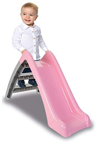 JAMARA 460694 Happy Slide Toboggan pour Enfant Convient pour l'intérieur et l'extérieur, Taille Pratique, Montage Facile