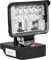 LED Arbeitsleuchte Outdoor LED Beleuchtung Arbeitsleuchte Tragbare Sicherheitsarbeitsleuchte Camping Arbeitsleuchte Akku Lampe für Metabo 18V Lithium Akku