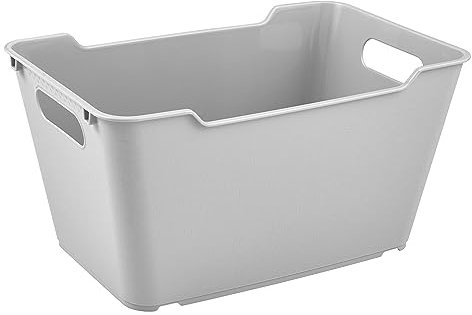 keeeper Aufbewahrungsbox, Strukturierte Oberfläche, 6 l, Lotta, Nordic Grey