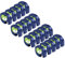 UNOKA 20 Packs Kompatibel Letratag für Dymo Etikettenband White Paper 12mm x 4m 91220 91200 für Dymo Letratag XR LT-100H LT-100T 200B XM 2000 QX50, Schwarz auf Weiß Papier Black White Schriftband