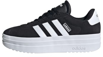 adidas Damen VL Court Bold Shoes Schuhe, Core Black/Cloud White/Cloud White