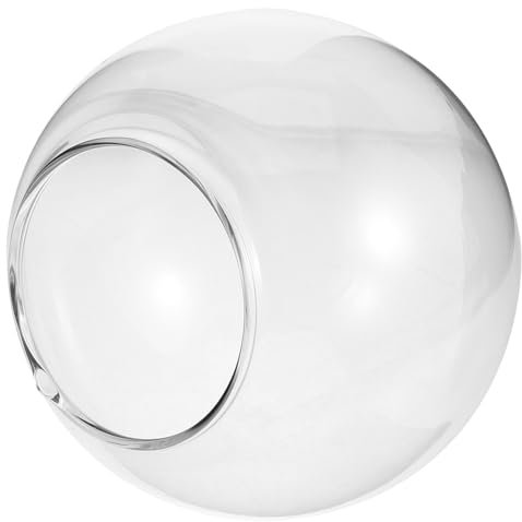 Luxshiny Lampada Sospensione Con Paralume Sferico Paralume Decorativo Trasparente Per Lampadario e Illuminazione Interna Facile Da Installare Elegante Design Per Ogni