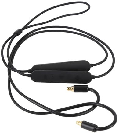 SENECESLI Cable Adaptador Bluetooth para Auriculares IE100 Pro IE400 Pro, Cable Adaptador Inalámbrico BT para Controlar Llamadas, Volumen