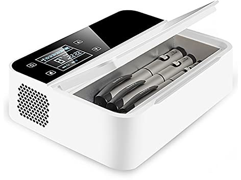 ZGYOZMNG Bolsa térmica Grande para insulina, Nevera portátil para insulina, Nevera portátil para insulina, Nevera portátil para Coche, Viajes, Nevera de Temperatura Constante, 2 litros