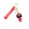 MAR23 Schlüsselanhänger mit rosa Figur, dekorativer Anhänger mit Spielsymbolen, Zubehör aus PVC, Rosa, One size