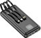 Power Bank, fast charging, fast with Cable 20000mAh Fast with Capacity Slim for Smart