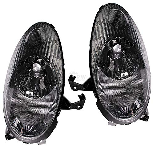 Halogen Scheinwerfersatz Scheinwerfer Satz Hauptscheinwerfer Set links rechts H4 passend für Micra III K12