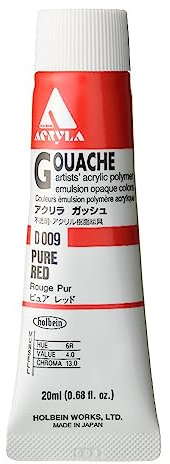 Holbein Acryla Gouache (Pure Red) by Holbein Acryla Gouache