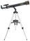 National Geographic Teleskop 60/700 AZ Refraktor mit azimutalem Aluminium Stativ zum Einstieg in die Astronmie inklusive umfangreichem Zubehör