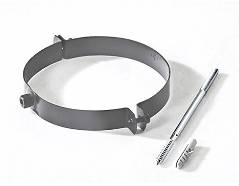 Ø 150 mm - Ofenrohr Rohrschelle Gussgrau