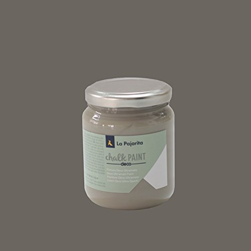 La Pajarita 104937 Pintura para Decoración y DIY, Chalk, 1, Gris (Vintage)