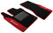 ilTappetoAuto COLOR0000029R, Tapis de sol pour voiture, tapis antidérapant, rouge