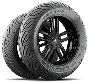 Michelin 74177 Neumático 130/70-13 63S, City Grip 2 para Turismo, Verano