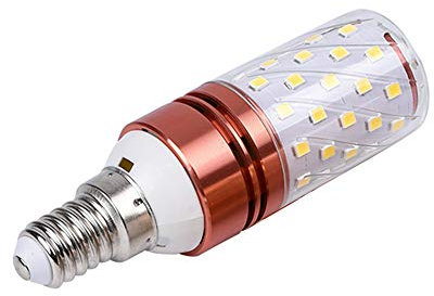 othulp Ampoules à Basse consommation Économie Halogène Ampoules e14 12w White-Rose Gold