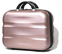 CELIMS Valise Cabine/Moyen/Grande avec ou sans Vanity, Marque Française (Rose Gold (5806), Vanity 17 Pouces)