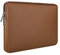 RAINYEAR 11 Pouces Housse pour Ordinateur Portable Pochette Souple PU Cuir Sacoches Protection Laptop Sleeve Résistant Aux Chocs Sac Compatible avec 11,6 MacBook Chromebook Tablet Notebook(Brun)
