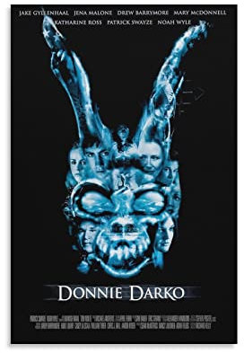 LINGJING Donnie Darko Klassisches Filmposter (2) Poster Gemälde Leinwand Wandkunst Wohnzimmer Poster Gemälde 30 x 45 cm