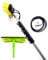 HI-TECH 16ft-20ft-24ft Water Fed Window Cleaning Pole Squeegee Brush Extension Long Reach Telescopic Conservatory Solar Panel Cleaning Equipment Hose Fed.