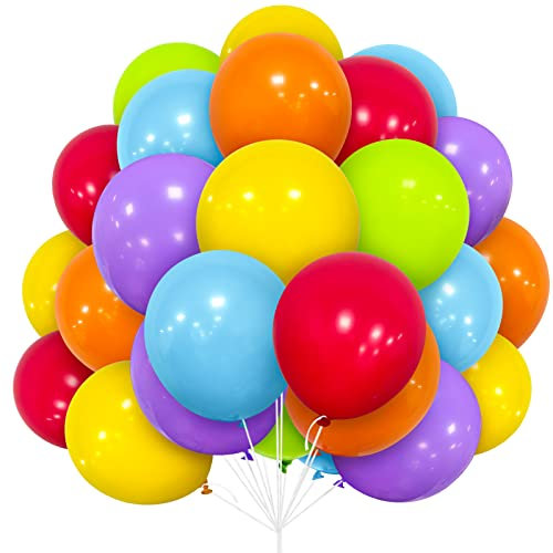 30 Pezzi Palloncini Colorati lattice Arcobaleno Opaco da 12 Pollici per Ragazze Donne Ragazzi Festa di Compleanno Matrimonio Baby Shower Nuziale Carnevale Eventi Anniversario Cielo Decorazioni