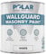 Polar Wallguard White Masonry Paint Exterior - 1 Litre | Waterproof Coating for Brick, Concrete, Stone, Pebbledash, and Ironwork | High Durability and Superior Protection for Exterior Walls