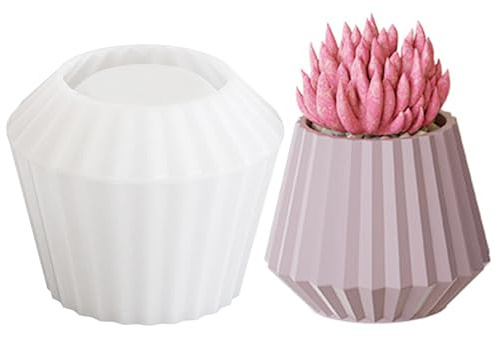 Attuslla Vase Silikonform Epoxidharz, Blumenvase Silikonformen Epoxidharz Formen, Silikonform Vase Blumenvasen für Blumen Konservierung, Heimdekoration, DIY Craft